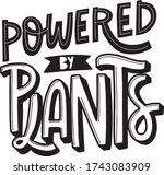 hand drawn lettering with text... | Shutterstock .eps vector #1743083909