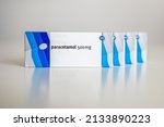 Small photo of 20 paracetamol tablets of 500 milligrams in a box