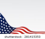 usa  united state of america... | Shutterstock . vector #281415353