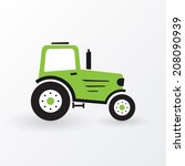 Simple Green Farm Tractor