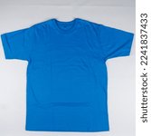 Small photo of Plain T-shirt 100% Cotton Combed 30s, grammatical fabric 140-160, absorb sweat, Double stick neck seam, Chain shoulder seam, 3 needle Overdeck hand stitching