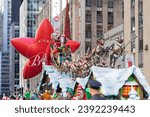Small photo of New York City, NY USA November 23, 2023. The 97th annual Thanksgiving Day Parade makes its way down sixth Ave in NYC.