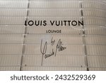 Small photo of Doha - Nov 27, 2023 : LOUIS VUITTON lounge in DOH airport