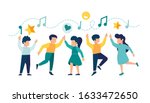 vector illustration  a group of ... | Shutterstock .eps vector #1633472650