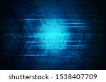 concept vector digital... | Shutterstock .eps vector #1538407709