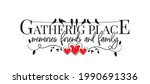 gathering place  memories ... | Shutterstock .eps vector #1990691336