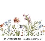 Watercolor Floral Seamless...
