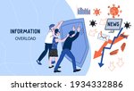 information overload web banner ... | Shutterstock .eps vector #1934332886