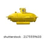 Old small yellow submarine ...