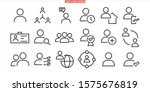 simple set of user related... | Shutterstock .eps vector #1575676819