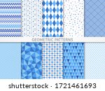 fresh color seamless geometric... | Shutterstock .eps vector #1721461693