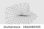 abstract vector technology... | Shutterstock .eps vector #1866480430