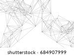 vector abstract triangle... | Shutterstock .eps vector #684907999