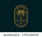 Palm Beach Vintage Logo Design...