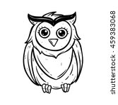 Owl Outline Free Stock Photo - Public Domain Pictures