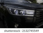 modern and luxurious style car headlights with dual projector LED system for brighter light and through fog