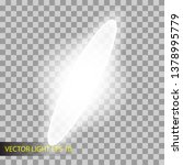 glowing light effect on... | Shutterstock .eps vector #1378995779