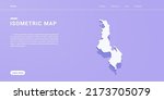 malawi map of isometric purple... | Shutterstock .eps vector #2173705079