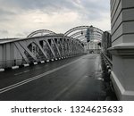 the bridge after raining | Shutterstock . vector #1324625633