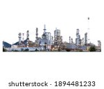 Oil refinery industry view...