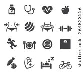  healthy icon | Shutterstock .eps vector #264823556