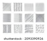pencil sketch line. pen... | Shutterstock .eps vector #2093390926