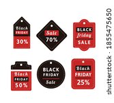 black friday sale badges and... | Shutterstock .eps vector #1855475650