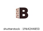 Letter B Brick Logo Vector Icon ...