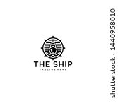 ship logo icon design template | Shutterstock .eps vector #1440958010