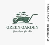 Vintage Garden Logo  Gardening...