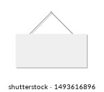 realistic banner for paper... | Shutterstock .eps vector #1493616896
