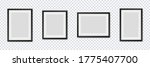 photo frame. vector isolated... | Shutterstock .eps vector #1775407700