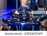 Small photo of ZANDVOORT, NETHERLANDS - August 25, 2023: Alex Albon, from The Thailand competes for Williams Racing. Practice for the 2023 Formula 1 Dutch Grand Prix