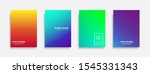 minimal covers design. colorful ... | Shutterstock .eps vector #1545331343