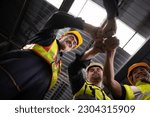 Small photo of Engineers and technicians must join forces when they want to accomplish big tasks. Uniting together to help each other make great things happen.