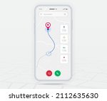 map gps navigation ux ui... | Shutterstock .eps vector #2112635630
