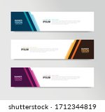 vector abstract banner design... | Shutterstock .eps vector #1712344819