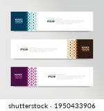 vector abstract banner design... | Shutterstock .eps vector #1950433906