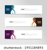 vector abstract banner design... | Shutterstock .eps vector #1951184893