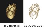 heart or love symbol. vector... | Shutterstock .eps vector #1870343293