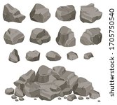 Set Of Stones Of Various Shapes....