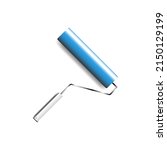 paint roller realistic icon... | Shutterstock .eps vector #2150129199