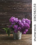 Bouquet Of Purple Lilac Flowers ...
