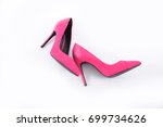 female pink  shoes
