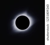 Small photo of The solar corona visible during the total solar eclipse of August 21, 2017 from Cookeville, TN