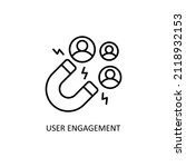 User Engagement Vector Outline...