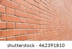 Brick Wall With An Angled View