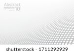 abstract halftone dotted... | Shutterstock .eps vector #1711292929