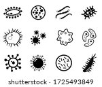 bacteria  microbes  virus icon... | Shutterstock .eps vector #1725493849