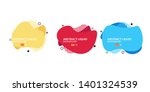 modern abstract banner set.... | Shutterstock .eps vector #1401324539